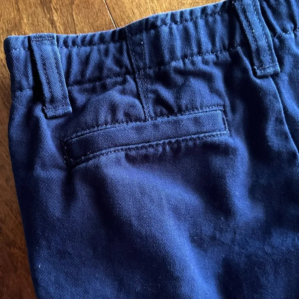 Lands' End navy shorts 5-6
